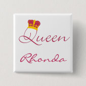 Queen Design Button (Voorkant)