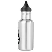 Queen Design – Elegant Royal Crown Waterfles (Rechts)