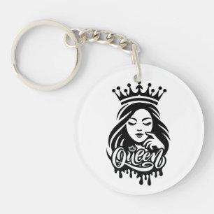 Queen Design – Elegante Koninklijke Kroon Sleutelhanger