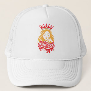 Queen Design – Elegante Koninklijke Kroon Trucker Pet