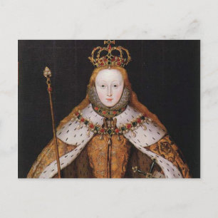 Queen Elizabeth I Briefkaart
