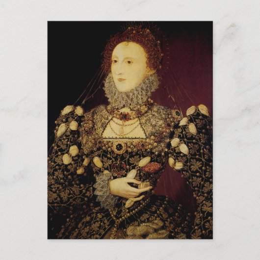 Queen Elizabeth I Briefkaart (Voorkant)