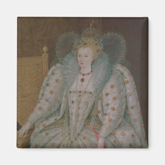 Queen Elizabeth I of England and Ireland Magneet (Voorkant)