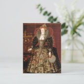 Queen Elizabeth I of England Briefkaart (Staand voorkant)