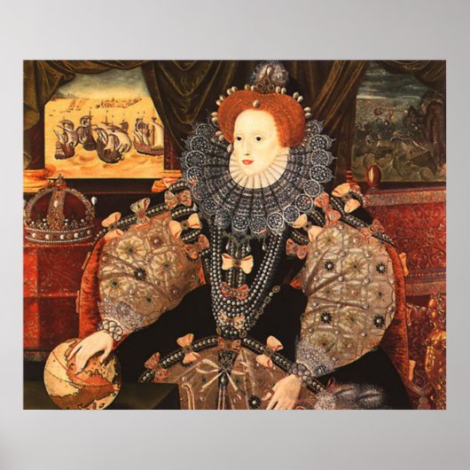 Queen Elizabeth I Poster (Voorkant)
