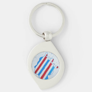 Queen Elizabeth II Jubilee Platinum England Vereni Sleutelhanger