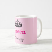 Queen Energy Koffiemok (Voorkant rechts)