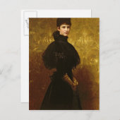 Queen Erzsebet Briefkaart (Voorkant / Achterkant)