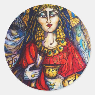 Queen Esther Ronde Sticker