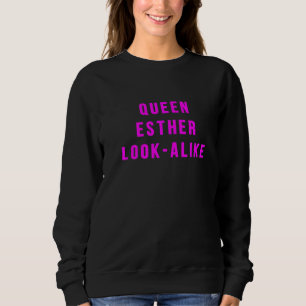 Queen Esther ziet er uit als Happy Purim Costume P Trui