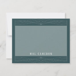 Queen Geïnspireerde Note Kaart Notitiekaartje