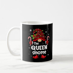 Queen Gnome Buffalo met kerstboomstructuur Xm Koffiemok