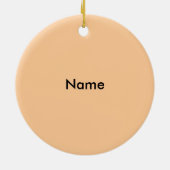 Queen Grandma Keramisch Ornament (Achterkant)