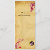 QUEEN GUINEVERE, Brown Parchment Fantasy Programma (Achterkant)