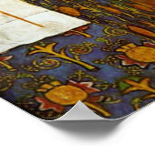 Queen Guinevere door William Morris Poster (Hoek)