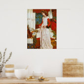 Queen Guinevere door William Morris Poster (Keuken)