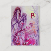 QUEEN GUINEVERE MONOGRAM VISITEKAARTJE (Achterkant)