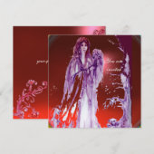 QUEEN GUINEVERE Red Paars Fantasy Kaart (Voorkant / Achterkant)