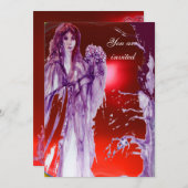 QUEEN GUINEVERE Red Paars Fantasy Kaart (Voorkant / Achterkant)