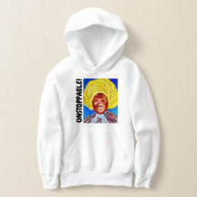 Queen Harriet Tubman Kinder Unstopp Blu Unisx Hood