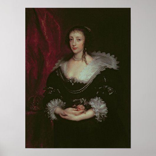 Queen Henrietta Maria Poster (Voorkant)