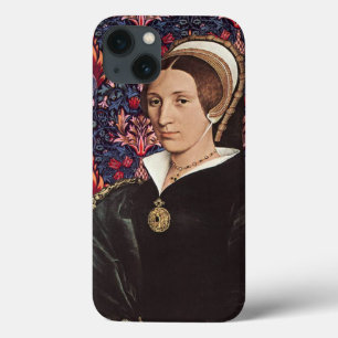Queen Katherine Howard - Portrait Briefkaart iPhone 13 Hoesje