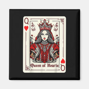 Queen King of Hearts Valentijnsdag V-day Couple M Magneet
