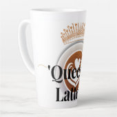 Queen Latte Mug (Angle gauche)