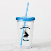 Queen Lioness Porchia Cup Acryl Drinkbeker (Achterkant)