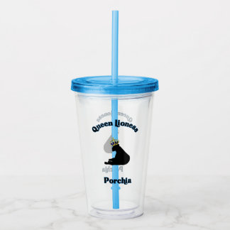 Queen Lioness Porchia Cup Acryl Drinkbeker