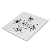 Queen Lotus Tegeltje (Zijkant)