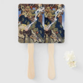 Queen Maeve Warrior Princess Fantasy Art Handwaaier (Voorkant en achterkant)