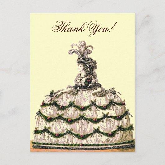Queen Marie Antoinette ~ Carte postale / Invitatio (Devant)