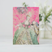 Queen Marie Antoinette - Invitations / RSVP (Debout devant)