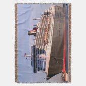 Queen Mary 2 cruiseschip Deken (Voorkant Verticaal)