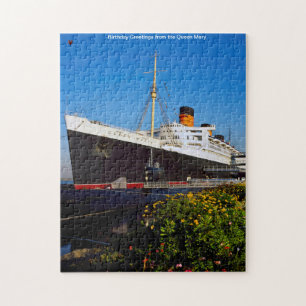 Queen Mary Liner Jigzaag Puzzle Legpuzzel