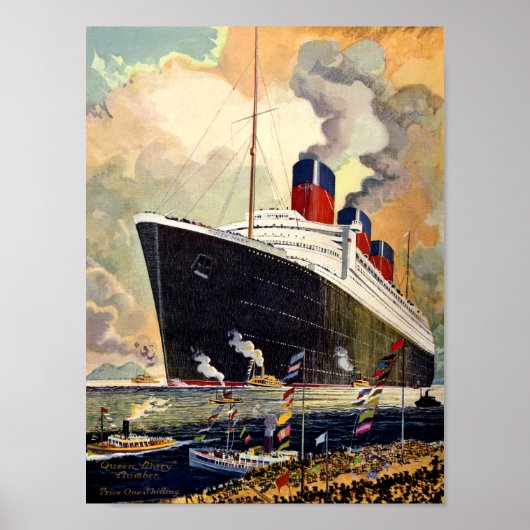 Queen Mary Poster (Voorkant)