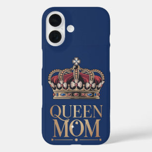 Queen Mom Crown iPhone 16 Hoesje