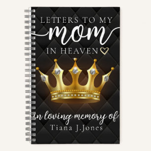 Queen Mom Memorial Grief Sympathy Journal