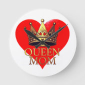 QUEEN MOM RONDE KLOK (Voorkant)