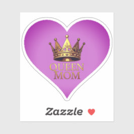 QUEEN MOM STICKER