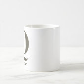 Queen Mug - Élégante Typographie Cadeau de design  (Centre)