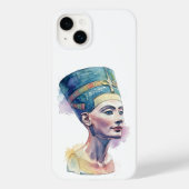 Queen Nefertiti Waterverf - Egyptische kunst Case-Mate iPhone Case (Achterkant)