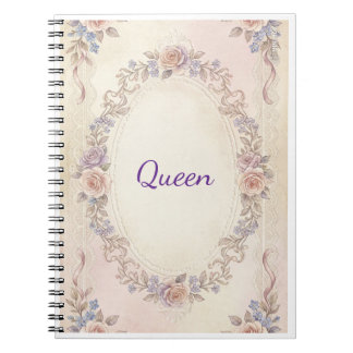 queen notebook notitieboek