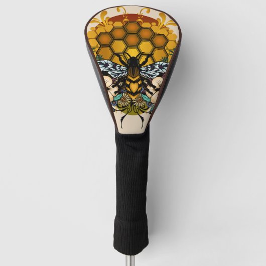 Queen Of Bees Golfheadcover (Voorkant)