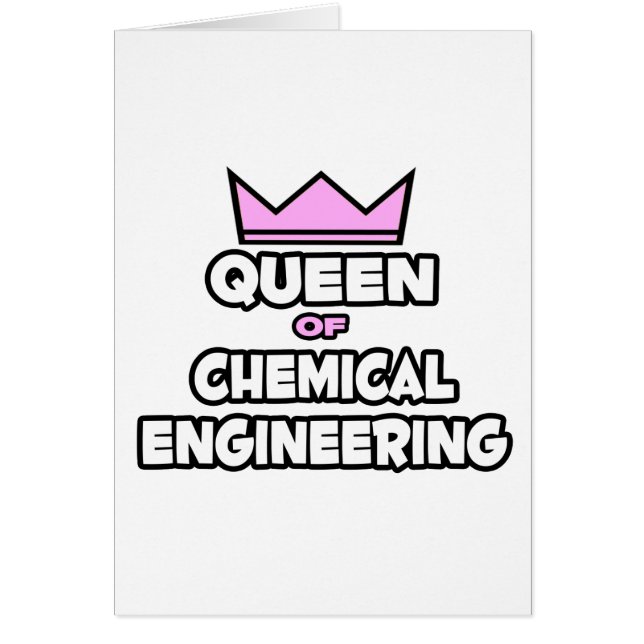 Queen of Chemical Engineering (Devant)