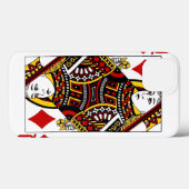 Queen of Diamonds Ipad Air Coque (Verso (horizontal))