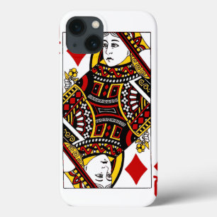 Queen of Diamonds Ipad Air Hoesje