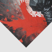 Queen of Hearts #1 Hor -Decoupage- Tissuepapier (Detail)