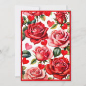 Queen of Hearts Bridal Shower Invitation Kaart (Voorkant)